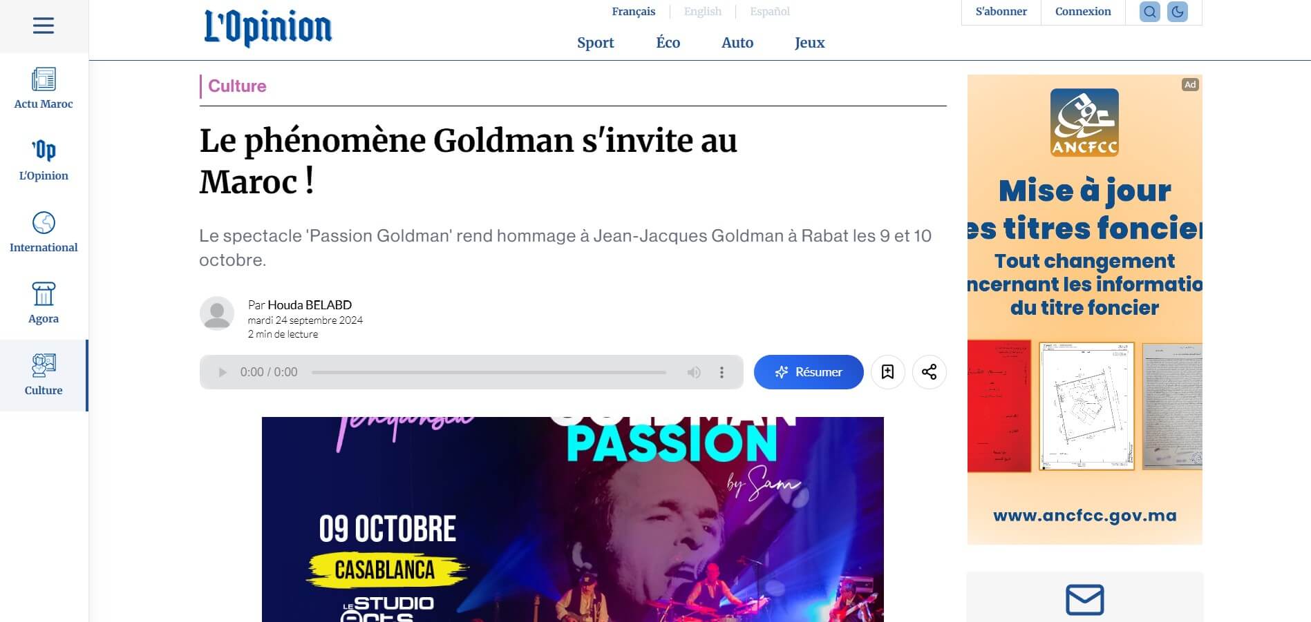 L'opinion Maroc
